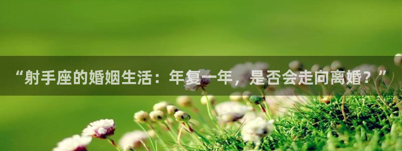 彩易通平台开户：“射手座的婚姻生活：年复一年，是否会走向离婚？”